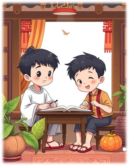 The Tale of Lưu Bình and Dương Lễ. Whispers of The Lotus II by Juan Inoriza